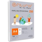 Kawoq - ramette de papier a4 250g avec 100 feuilles blanches, papier multifonctionnel pour un usage scolaire ...