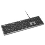 Kensington k75410uk clavier maison / bureau usb qwerty anglais britannique gris