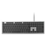 Kensington kb515 eq - clavier - full size - avec indicateur led - usb, usb - c - azerty - fran�ais - ...