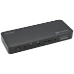 Kensington sd5920t eq station d'accueil hybride thunderbolt4 avec 4 sorties vid�o 4k et technologie displaylin ...