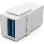 Keystone module avec prise usb 3. 0 keystone multimdia pour panneau de brassage, prise rseau, support ...