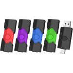 Kgabery - clé usb c 32go lot de 5, clé usb c 32 go 2. 0 clef usb type c usb rétractable double connectique ... Kgabery - clé usb c 32go lot de 5, clé usb c 32 go 2. 0 clef usb type c usb rétractable double connectique ...