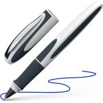 Khkui - ray stylo roller (rechargeable avec cartouches d'encre standard, convient aux droitiers et gauchers) ...