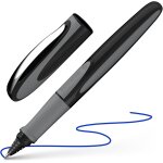 Khkui - ray stylo roller (rechargeable avec cartouches d'encre standard, convient aux droitiers et gauchers) ...