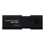 Kingston datatraveler 100 g3 - cl usb - 32 go - usb 3. 0 - noir