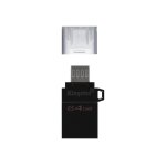Kingston datatraveler microduo g2 - cl� usb - 64 go - usb 3. 2 gen 1 / micro usb