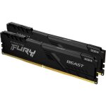 Kingston fury beast - ddr4 - kit - 32 go: 2 x 16 go - dimm 288 broches - 3200 mhz / pc4 - 25600 - cl16 ...