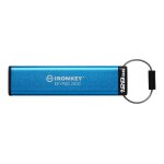 Kingston ironkey keypad 200c - cl usb - chiffr - fips 140 - 3 level 3 - 128 go - usb - c 3. 2 gen 1 ...