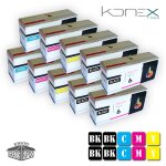 Kit 10 x cartouches de toner multicolore compatibles tn241 bk tn245 y avec imprimante brother mfc 9140cdn ...