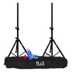 Kit de 2 pieds d'enceintes 35mm charge max 45 kg + sac de transport njs063de + clé usb 32g Kit de 2 pieds d'enceintes 35mm charge max 45 kg + sac de transport njs063de + clé usb 32g