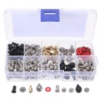 Kit de 300 pices de vis ordinateur durables, kit de supports de disque dur, botier de pc pour carte ...
