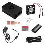 Kit 4b avec refroidisseur de boîtier et dissipateur thermique pour cartes mémoire, pour projets de bricolage ... Kit 4b avec refroidisseur de boîtier et dissipateur thermique pour cartes mémoire, pour projets de bricolage ...