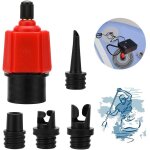 Kit d'adaptateur de valve d'air marin, adaptateur de valve marine, adaptateur de gonflage de canot, convertiss ...
