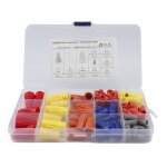 Kit d'assortiment de connecteurs de fils, 102 pices, bornes  bche, crou lectrique, bouchon  ressort ...