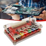 Kit de botier de panneau d'alimentation atx 24 broches en acrylique, botier de panneau de drivation ...