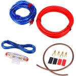 Kit c�blage ampli voiture 14 awg - c�bles rca & fusible agu pour installation subwoofer - jack daniels ...