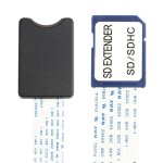 Kit de carte mmoire micro sd vers sd mle vers femelle, adaptateur de cble d'extension flexible et ...