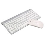 Kit de clavier sans fil usb slim avec souris, pour ordinateur de bureau, pc portable