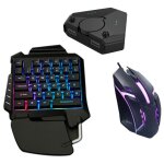 Kit de conversion clavier / souris de jeu pubg, bluetooth 5. 0, contr�leur de jeu mobile pour ios / android ...