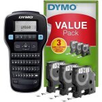 Kit de d�marrage pour �tiqueteuse dymo labelmanager 160 imprimante d'�tiquettes portable avec 3 rouleaux ...