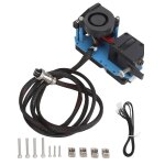 Kit d'extrudeuse d'imprimante 3d avec bloc chauffant, bloc de dissipation thermique, ventilateur pour ...