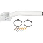 Kit de mural d'antenne starlink, support de poteau starlink j pour starlink v2, support de poteau d'installati ...