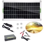 Kit de panneaux solaires portables 12v 80w, chargeur usb, systme solaire, contrleur, pour camping, ...