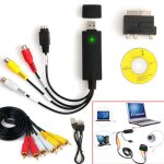 Kit de priphrique de capture vido usb2. 0 vhs  dvd, cble rca pour les systmes windows 10