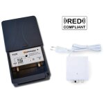 Kit preamplificateur 5g lte700 canaux 21 a 48 norme red johansson kj7329 / 2434