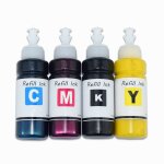 Kit de recharge encre pigment�e pour imprimante brother, 4 couleurs, 100 ml / pi�ce, lc3337, lc3339, ...