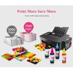 Kit de recharge d'encre universel 600 ml pour hp canon epson brother toutes les imprimantes cartouches ...