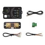 Kl110f 0 - 120v 0 - 100a moniteur de batterie testeur de batterie bluetooth tension courant va mtre ...