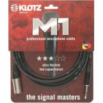 Klotz m1ms1k0750 c�ble micro xlr m�le 3 broches - jack 6, 35 mm 7, 5 m�tres