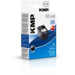 Kmp h160 - 4 ml - noir - compatible - cartouche d'encre (alternative pour : hp 62, hp c2p04ae) - pour ...