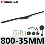 Kocevlo - guidon intgr en carbone pour vlo de route et vtt, avec support d'ordinateur, ud mat, 35x800mm, ...