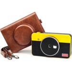 Kodak mini shot 2 retro étui, housse de protection en cuir pu pour ancienne version kodak c210r mini ... Kodak mini shot 2 retro étui, housse de protection en cuir pu pour ancienne version kodak c210r mini ...