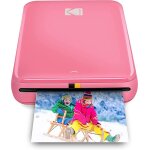 Kodak step imprimante photo mobile sans fil avec technologie zinc (rose) Kodak step imprimante photo mobile sans fil avec technologie zinc (rose)