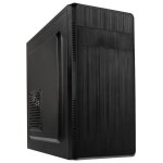 Kolink klm - 003 case per computer tower nero micro atx mini - atx plastica e acciaio