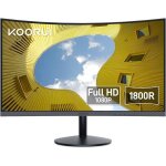 Koorui ecran pc incurv� - dalle va 23. 6 pouces, r�solution fhd (1920 x 1080), 1800r, 60hz, 5ms, hdmi, ...