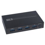 Kvm compatible hdmi usb 2 en 1, 4k, pour partage de clavier, souris, prise d'imprimante, affichage vid�o ...