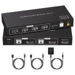 Kvm switch hdmi 2 ports 4k60hz commutateur kvm 2 pc 1 monitor partagé 4 usb2. 0 prise en charge de la ... Kvm switch hdmi 2 ports 4k60hz commutateur kvm 2 pc 1 monitor partagé 4 usb2. 0 prise en charge de la ...