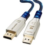 Kyaoayo - 16k cble displayport 2. 0 court 0, 5m, cable dp 2. 0 supporte 16k@60hz 8k@120hz 4k@240hz 165hz ...
