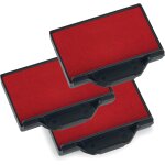 Kyaoayo - 3 cassettes d'encre 6 / 56 rouges pour tampons professional line 5117, 5204, 5206, 5460, 5460l, ...