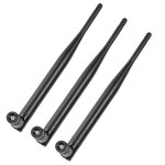 Kyaoayo - 3 pièces 2. 4g / 5. 8g double bande wifi rp - sma antenne 20cm, antenne wifi bi - bande pour ... Kyaoayo - 3 pièces 2. 4g / 5. 8g double bande wifi rp - sma antenne 20cm, antenne wifi bi - bande pour ...