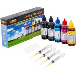 Kyaoayo - lot de 5 recharges d'encre de 100 ml pour 950 951 60 61 952 902 901 61 60 62 63 21 22 920 940 ...