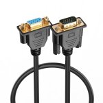 Kyaoayo - cble de rallonge vga, 15 pin 1080p full hd vga male to female monitor video cable for computer ...