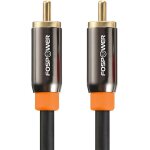 Kyaoayo - cble rca audio plaqu or 24k, rca mle vers mle, cble coaxial pour amplificateur, home cinma, ...