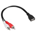 Kyaoayo - câble usb vers 2 rca, usb 2. 0 a femelle vers 2 rca mâles jack audio vidéo av composite pour ... Kyaoayo - câble usb vers 2 rca, usb 2. 0 a femelle vers 2 rca mâles jack audio vidéo av composite pour ...