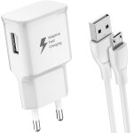 Kyaoayo - chargeur rapide avec cable micro usb pour samsung galaxy a10 a10s j7 j6 j4 s7 s6 edge a03 a02 ...