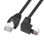 Kyaoayo - rj45 90 degrs cble ethernet cat6 rj45 mle a angle droit cordon de raccordement rseau choisissez ...
